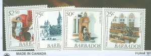 Barbados #743-46  Single (Complete Set)