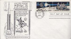 United States, First Day Cover, Space