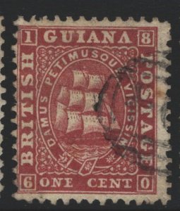 British Guiana Sc#17 Used