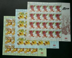 Malaysia Sour Fruits 2019 Food Plant Flower (sheetlet) MNH *VIP *P00000 *rare