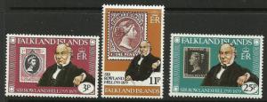 FALKLAND ISLANDS SG364/6 1979 ROWLAND HILL MNH