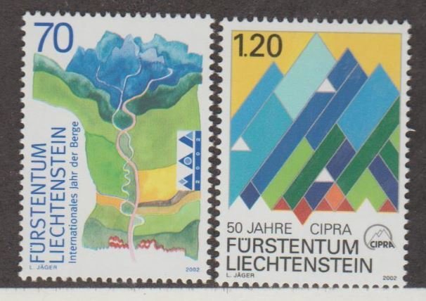 Liechtenstein Scott #1227-1228 Stamp - Mint NH Single