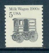 U.S. 2253 5c Milk Wagon Fine MNH DG