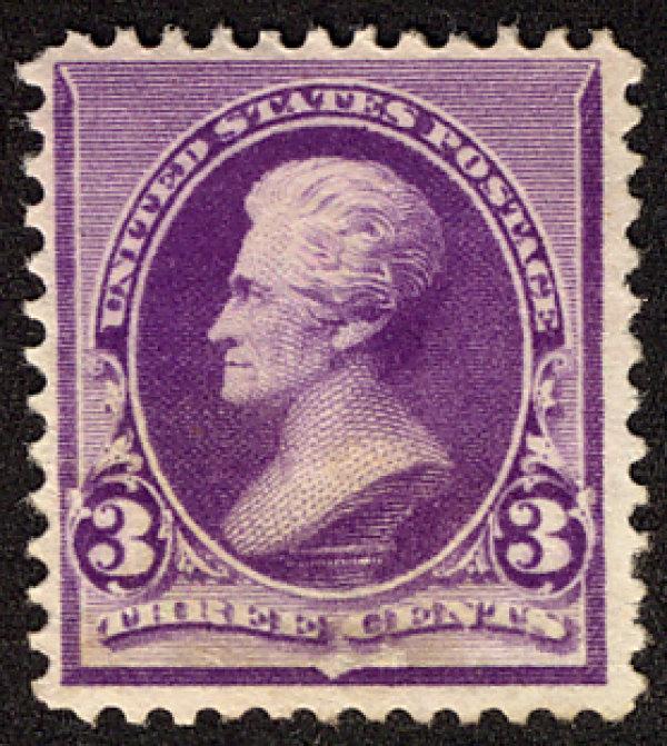 US #221 SCV $275.00 VF/XF mint never hinged, well centered and fresh,  Super ...