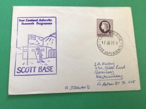 Ross Dependency 1977  Scott Base Antarctic cover A15198