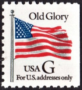 SC#2881 32¢ G Rate Old Glory Booklet Single (1994) MNH