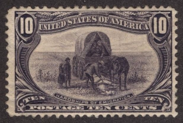 United States Scott #290 Unused OG LPH Superb great color.