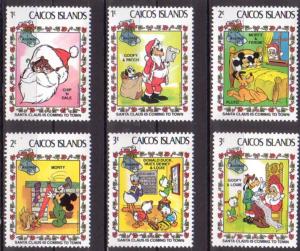 Caicos 22 - 27 MNH (07)