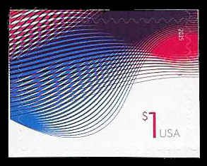 PCBstamps   US #4953 $1.00 Patriotic Wave, MNH, (14)