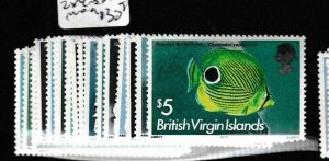 British Virgin Islands Fish SC 289-300 MOG (4ggc) 