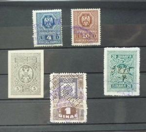 Ex Yugoslavia - Revenue Stamps! J50