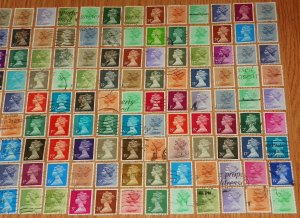 Great Britain Machin Lot - Used