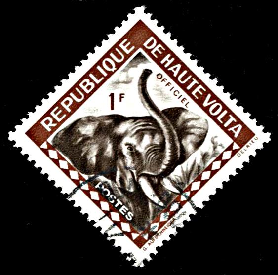 Upper Volta O1, CTO, Elephant Official