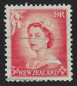 New Zealand #292 3p Queen Elizabeth II