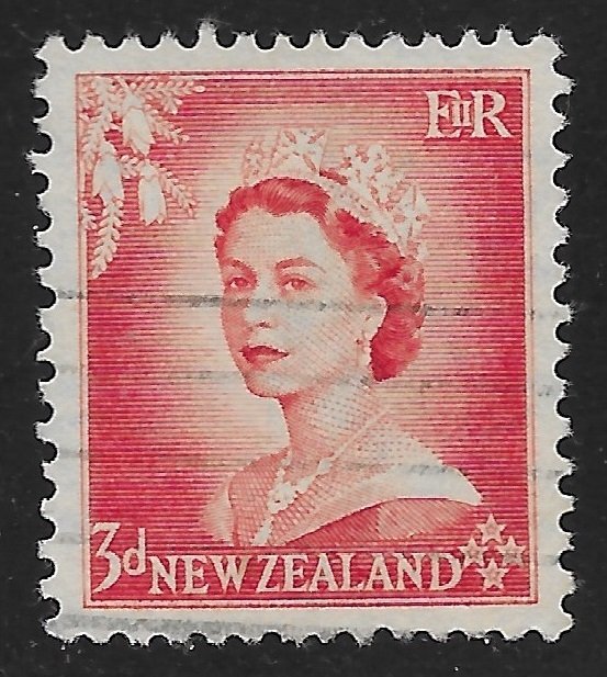 New Zealand #292 3p Queen Elizabeth II