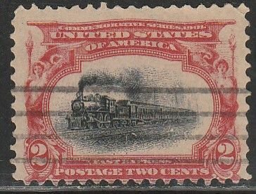 U.S. 295, 2¢ USED. G-F. (326)