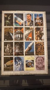 Space Stamp Collection Volume 2 of 3 [WORLD] see 64 pages [MASSIVE]