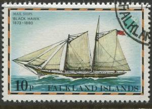 Falkland Is.- Scott 269 - Ships Issue - 1978 - VFU - Single 10p Stamp