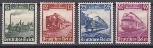 Germany - 1935 Railroad Sc# 459/462 - MH (182N)