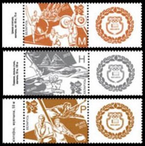 2012 Belarus 935-937Tab 2012 Olympics in London​​​​​​​