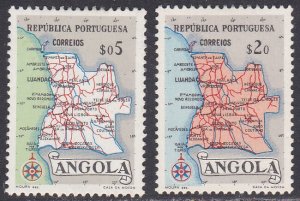 Angola Sc #386-387 Mint Hinged