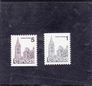 CANADA  BOOKLET STAMPS  # 800 - # 797    MNH (**)