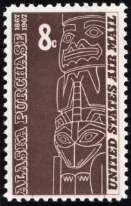 SC#C70 8¢ Alaska Purchase (1967) MNH