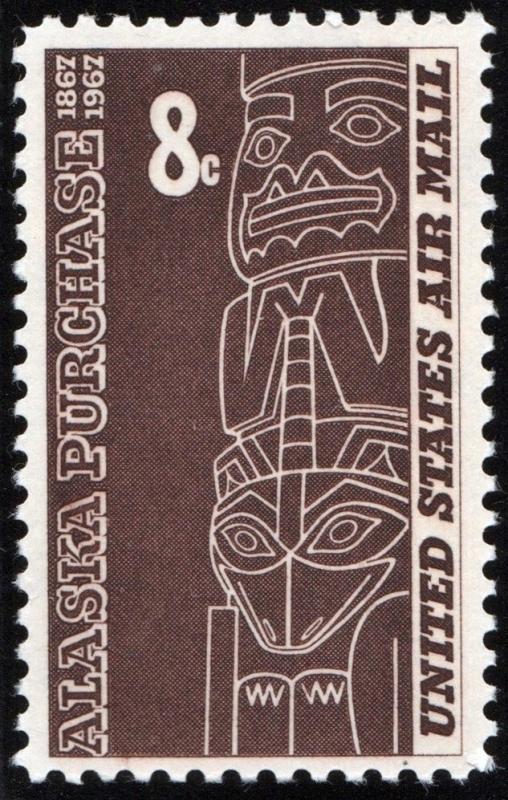 SC#C70 8¢ Alaska Purchase (1967) MNH