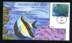 US 3831b Pacific Coarl Reef Humphead Wrasse UA Collins HP cachet FDC