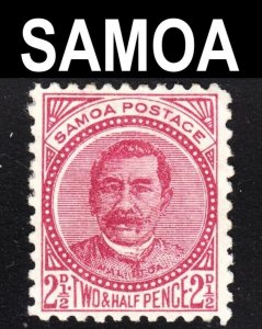 Samoa Scott 14 rose carmine VF to XF mint OG HHR.  FREE...
