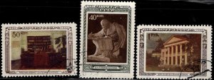 Russia Scott 1435-1437 Used CTO Lenin set