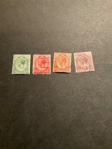 Union of South Africa Scott #17-20 used