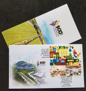 Malaysia 100th Agriculture Agro Tourism MAHA 2024 Durian Fruit (special FDC)