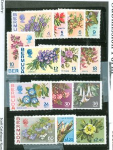 Bermuda #255-271  Single (Complete Set)