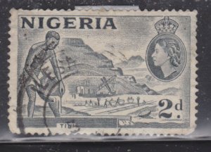 Nigeria 93B Mining Tin 1956