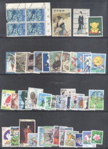 Japan 44 stamp mini collection #5