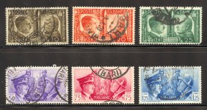 Italy Scott 413-18 ULH - 1941 Rome-Berlin Axis - SCV $20.90