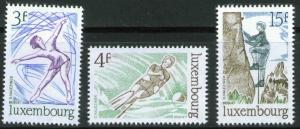 Luxembourg Scott 566-568 MNH** 1975 stamp set