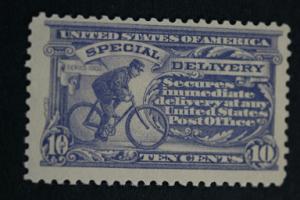 United States #E11 Special Delivery Dark Ultra 1917 MNH