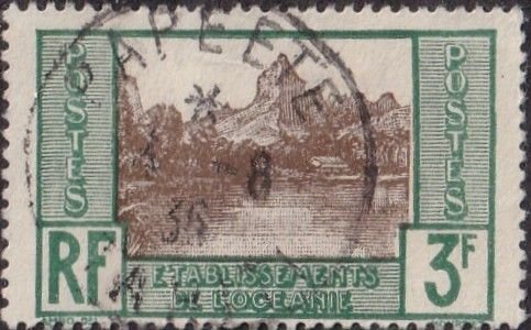 French Polynesia #72 Used