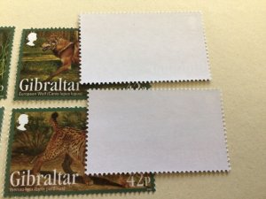 Gibraltar 2012 Endangered Animals mint never hinged  stamps  set A14040