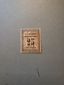 Stamps Guadeloupe Scott #9 h