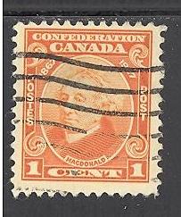 Canada Sc # 141, SG # 266 used (DT)