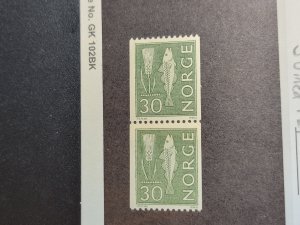 Norway Scott #470 Mint Never Hinged Joined Pair! Hard to Find!