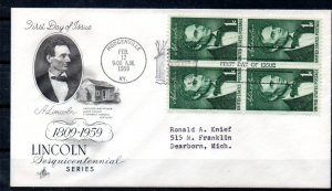 US Scott #1113 FDC, Addressed