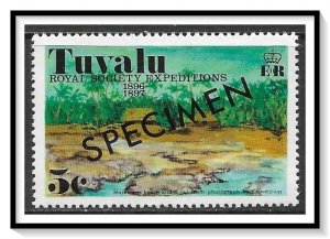 Tuvalu #54 Coral Reefs Specimen MNH