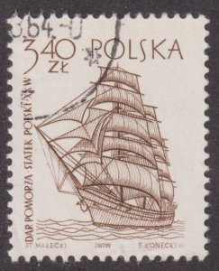 Poland 1213 Dar Pomorza, Schooling Ship 1964