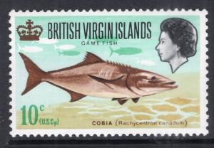 British Virgin Islands 187 Fish MNH VF