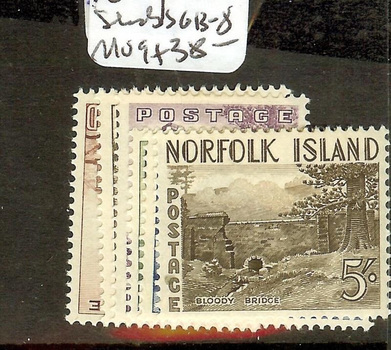 NORFOLK ISLAND (P2012B) SG13-8   MOG