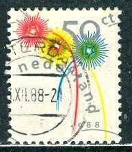 Netherlands; 1988: Sc. # 739: Used Cpl. Set